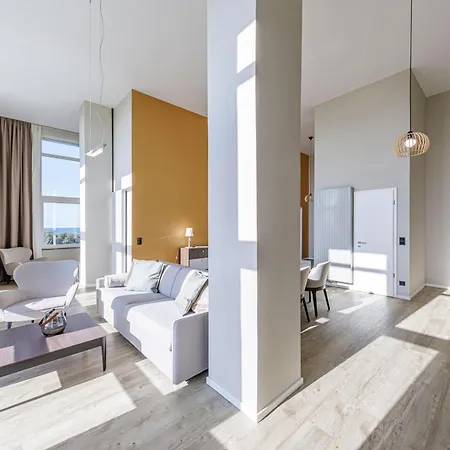 Mehr Meerblick - Stilvolle Mit Panoramablick Auf Ostsee Und Saaler Bodden Apartment *